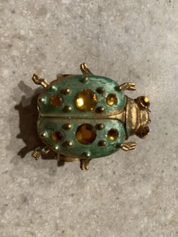 Vintage Boston Beetle Clip No 1