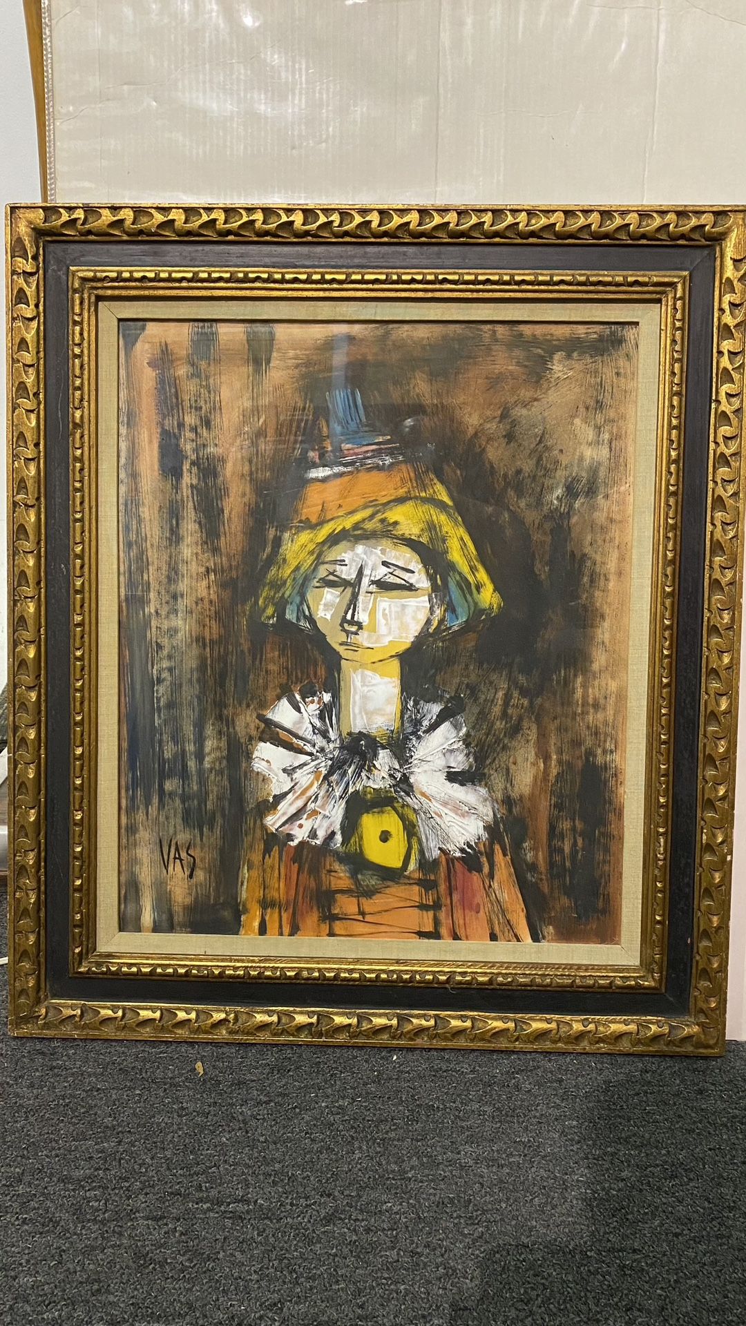 $125.00 REDUCED Sarah graph or watercolor, FRAMED BEAUTIFUL 