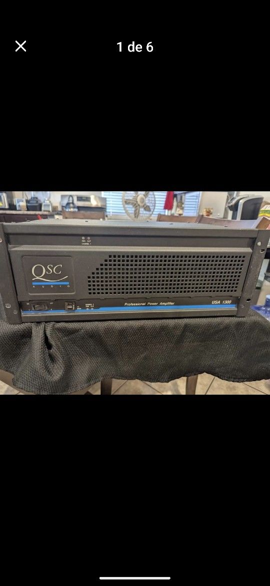 QSC Amplificador