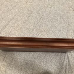 Two Pottery Barn Shelves 