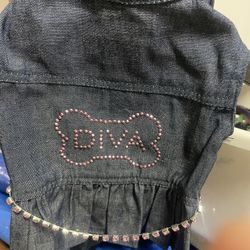 DIVA DOGGY DRESS JEAN