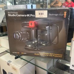 Blackmagic Camera 4K Pro ( Payments Plan With $50 Down Payment 