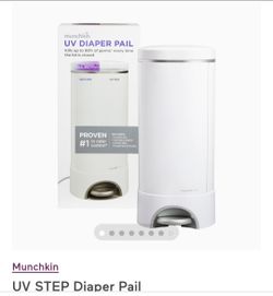 Munchkin diaper pail UV cleaning