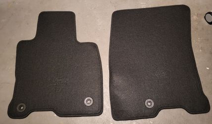 OEM Original Ford Maverick 2025 Floor Carpet Mats - Front pair only BLACK tapes camioneta frente