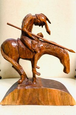 Native American Artwork Carving