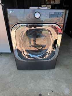 29 WIDE LG THINQ FRONT LOAD GAS DRYER MEGA CAPACITY