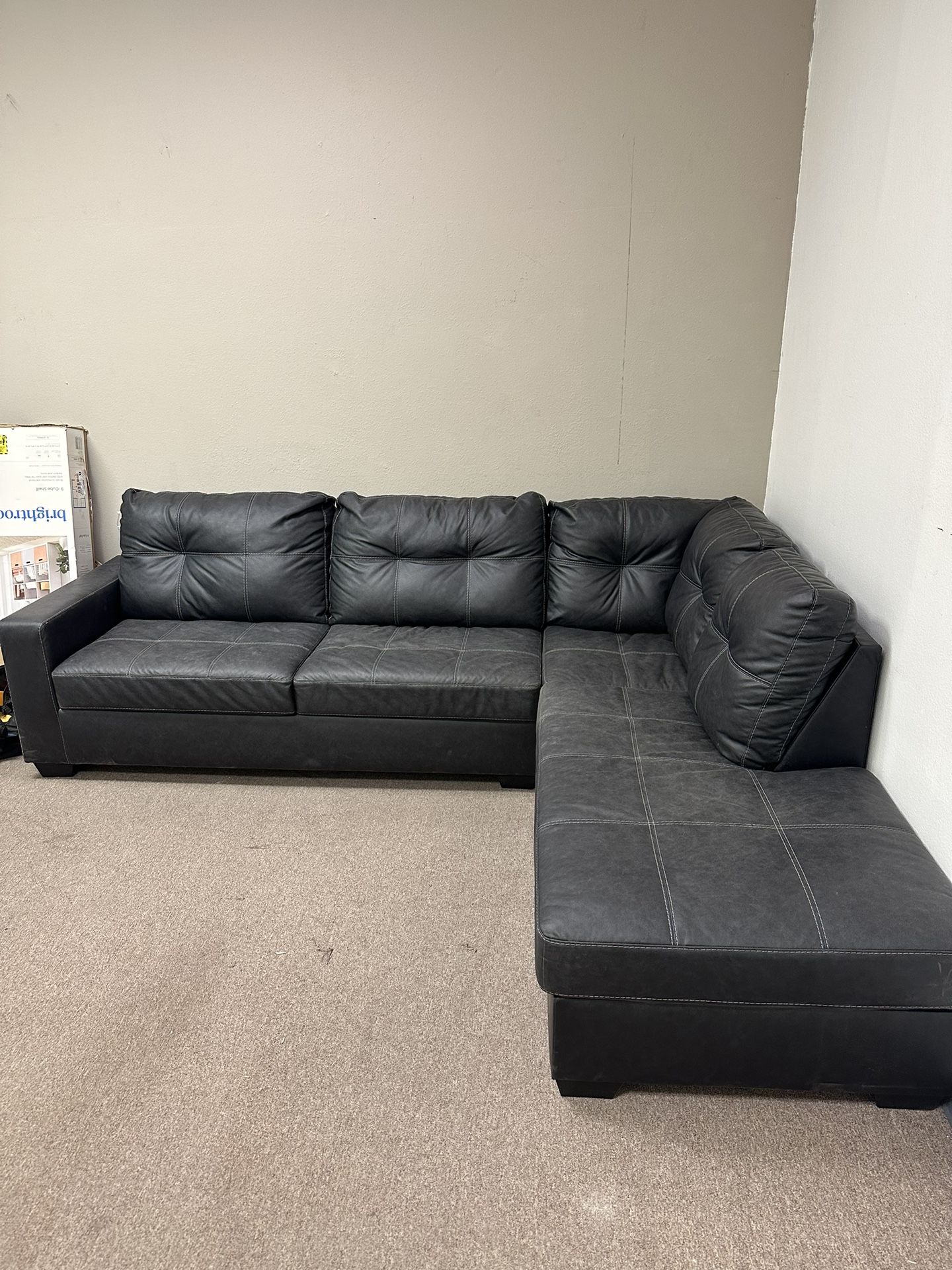 Leather Sectional
