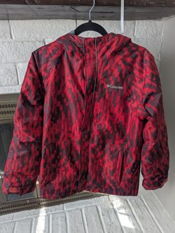 NWT Columbia Direct Summit Omni-Tech Waterproof Breathable Ski Jacket Red YouthL