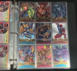 Vintage marvel cards