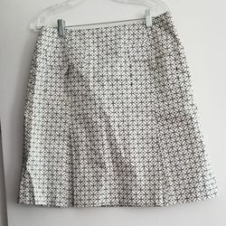 Black & White Geometric Skirt