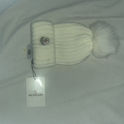 Moncler Women Winter Beanie Hat Cap With Pom Pom