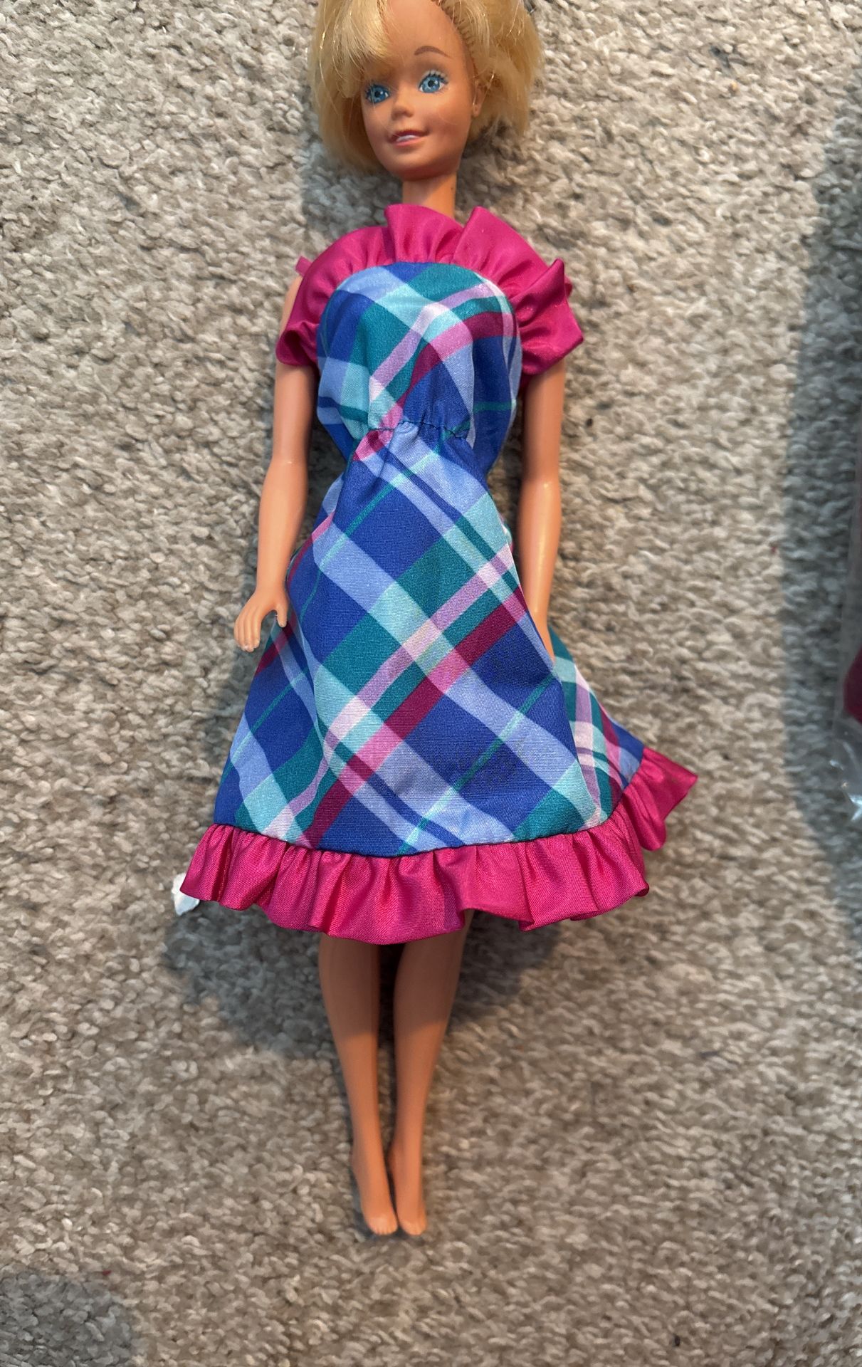 *1985 Twice as nice reversible fashions Barbie outfit 2 With 1966 Barbie
