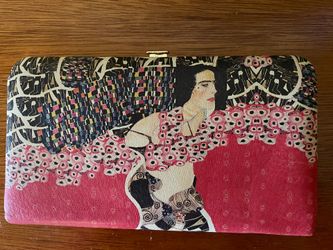 Gorgeous Unique Designer Wallet Klimt Painting