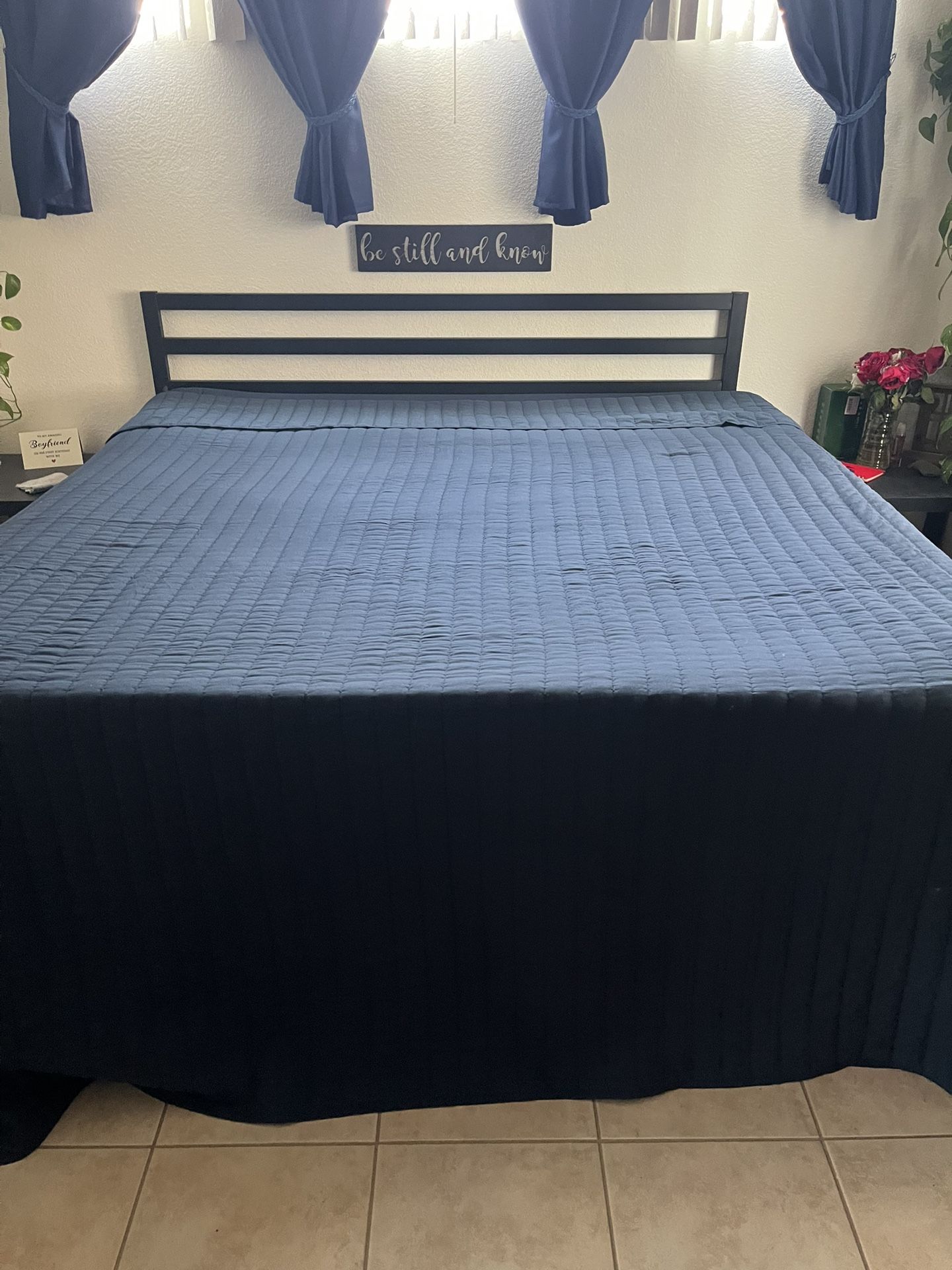 King Bed Frame And Mattress 