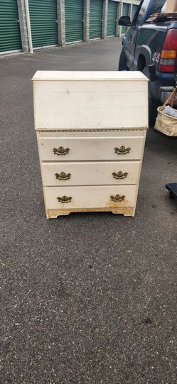 Vintage Drop down Secretary desk