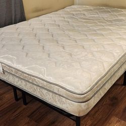 Free bed with frame