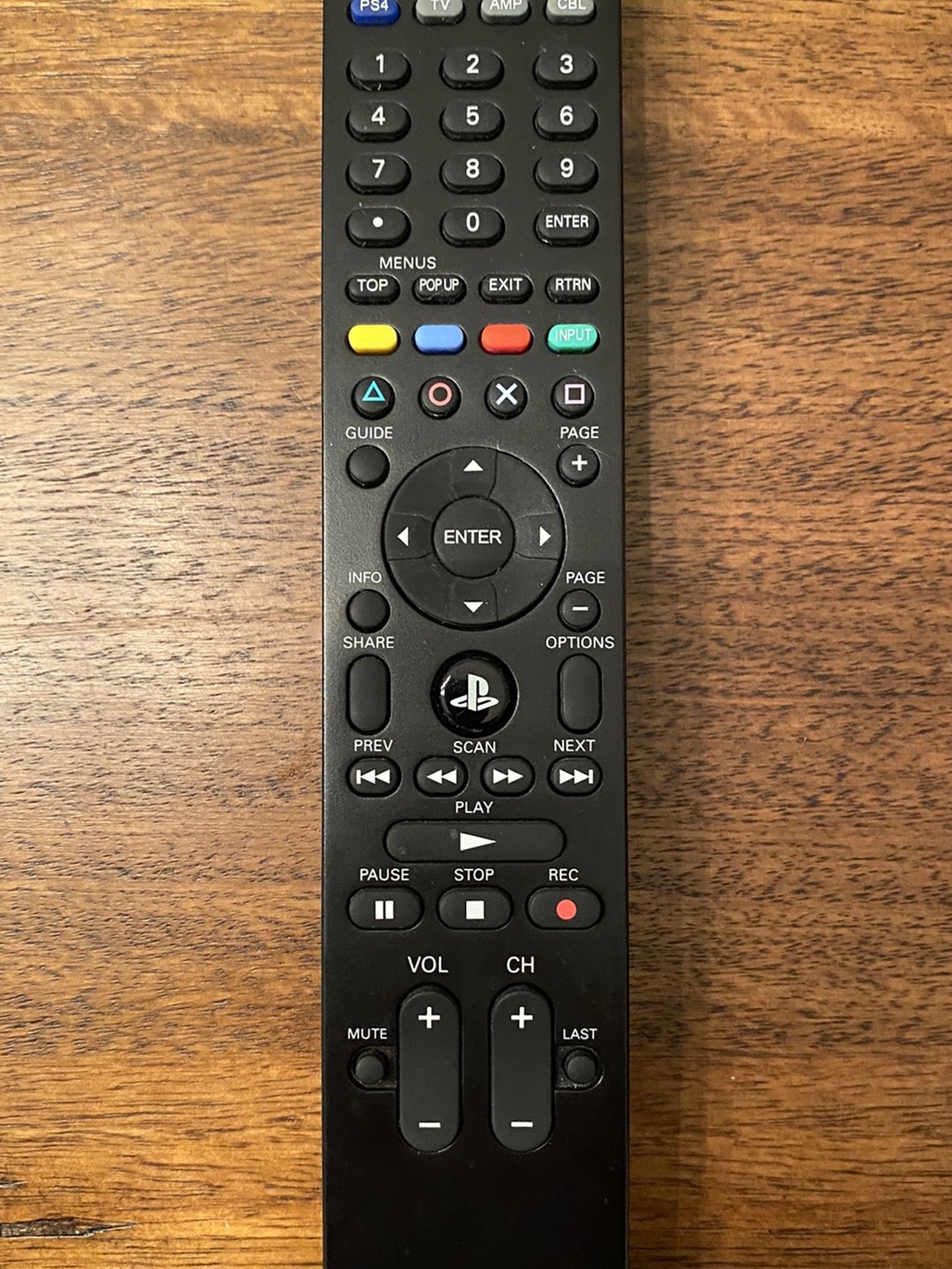 PDP Official PS4 Universal Media Remote Control for Sony Playstation 4 System