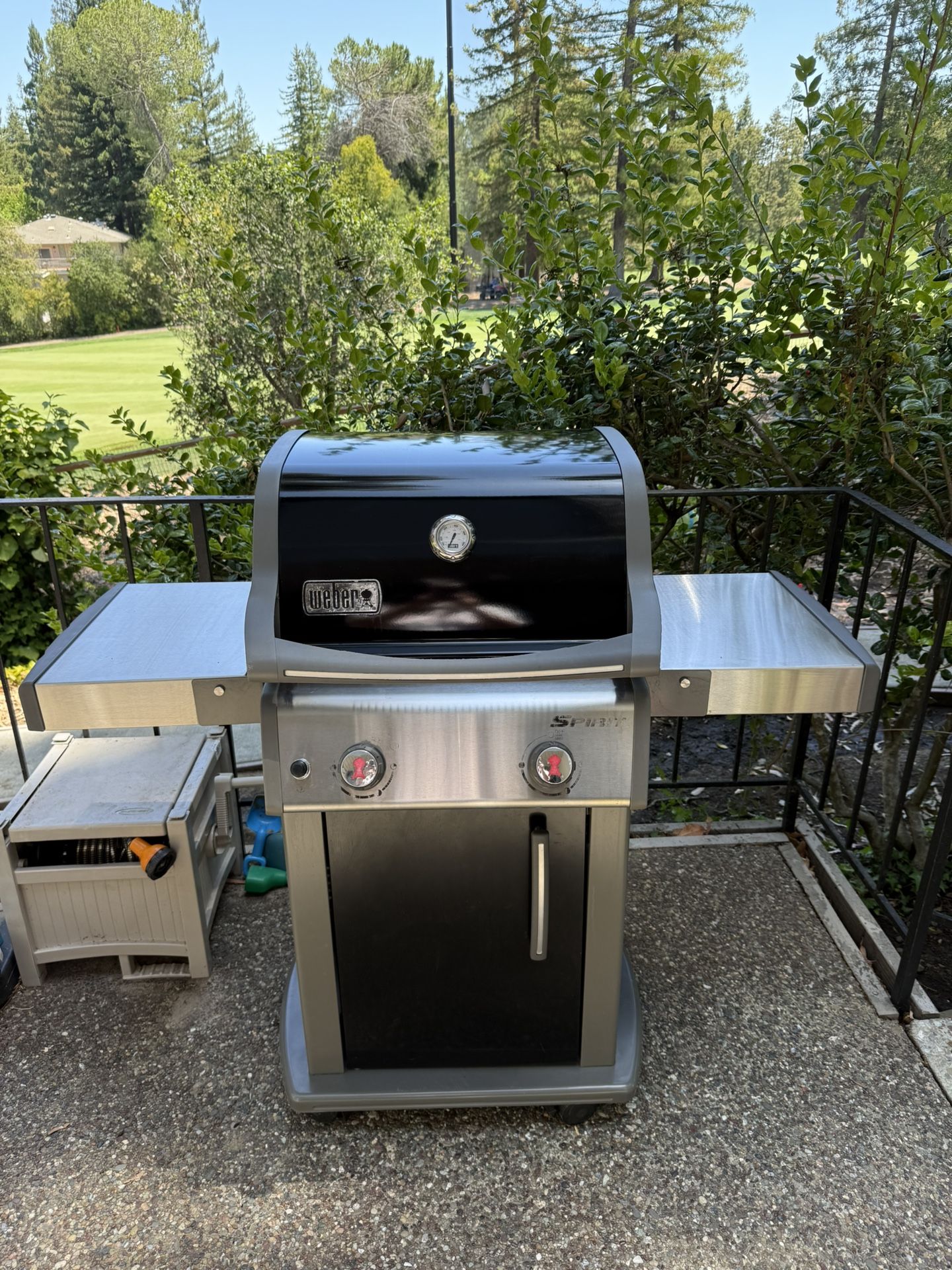 Weber Spirit E-210 2-Burner Propane Grill – great condition BBQ