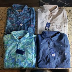 NEW STYLE HUK BUTTON UPS 