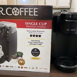 Mr. Coffee single cup keurig