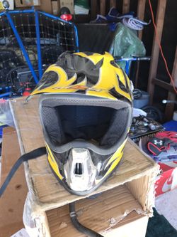 Helmet & Chest protector motorcross