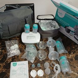 evenflo deluxe advanced double electric breast pump