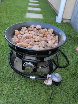 Gas fire pit