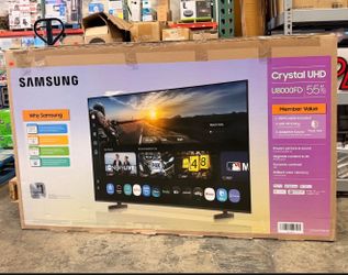 Samsung 55” Crystal UHD Smart TV Brand New In Box
