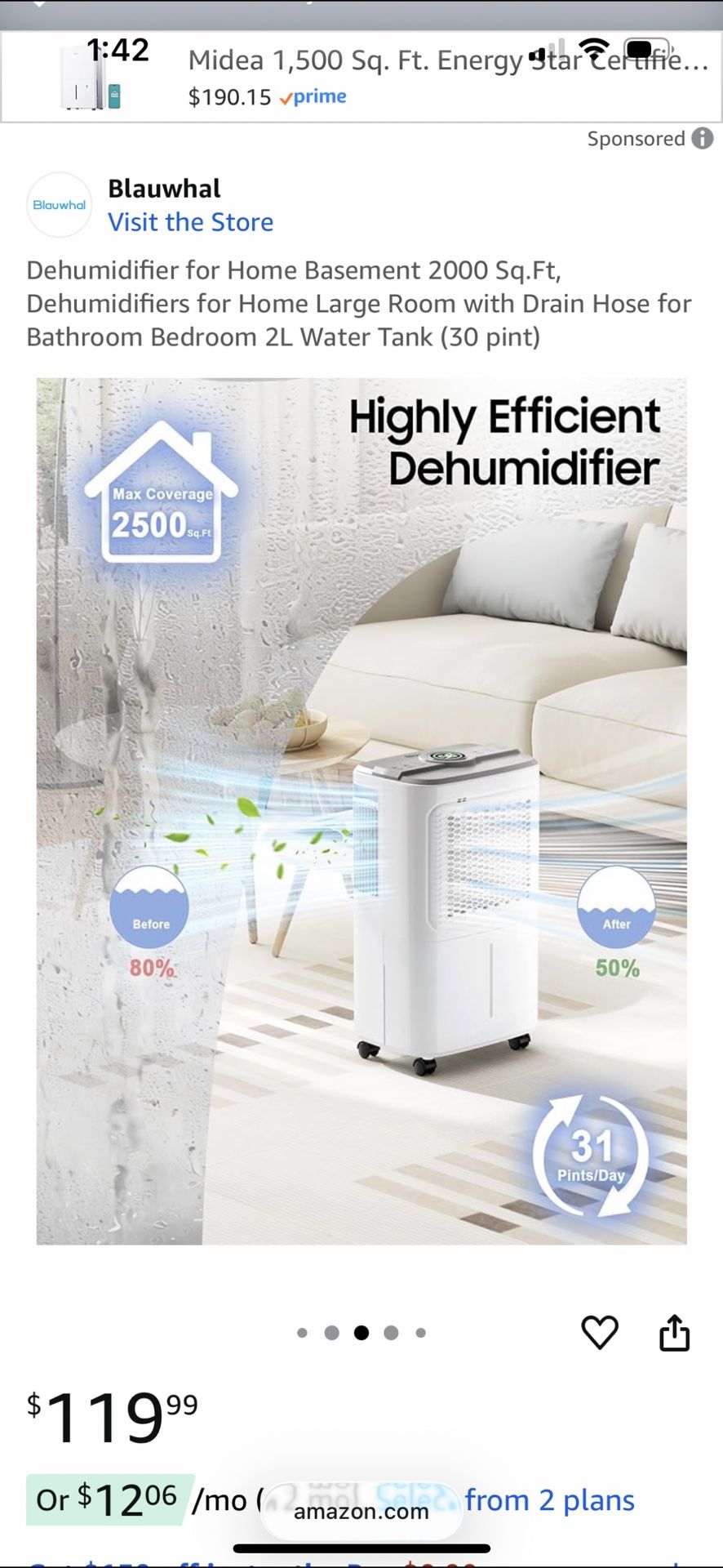 blauwhal dehumidifier