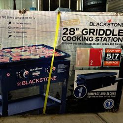 Black Stone 28” Griddle  Cooking Station