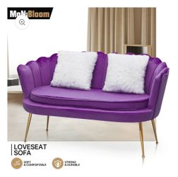Love seat Purple