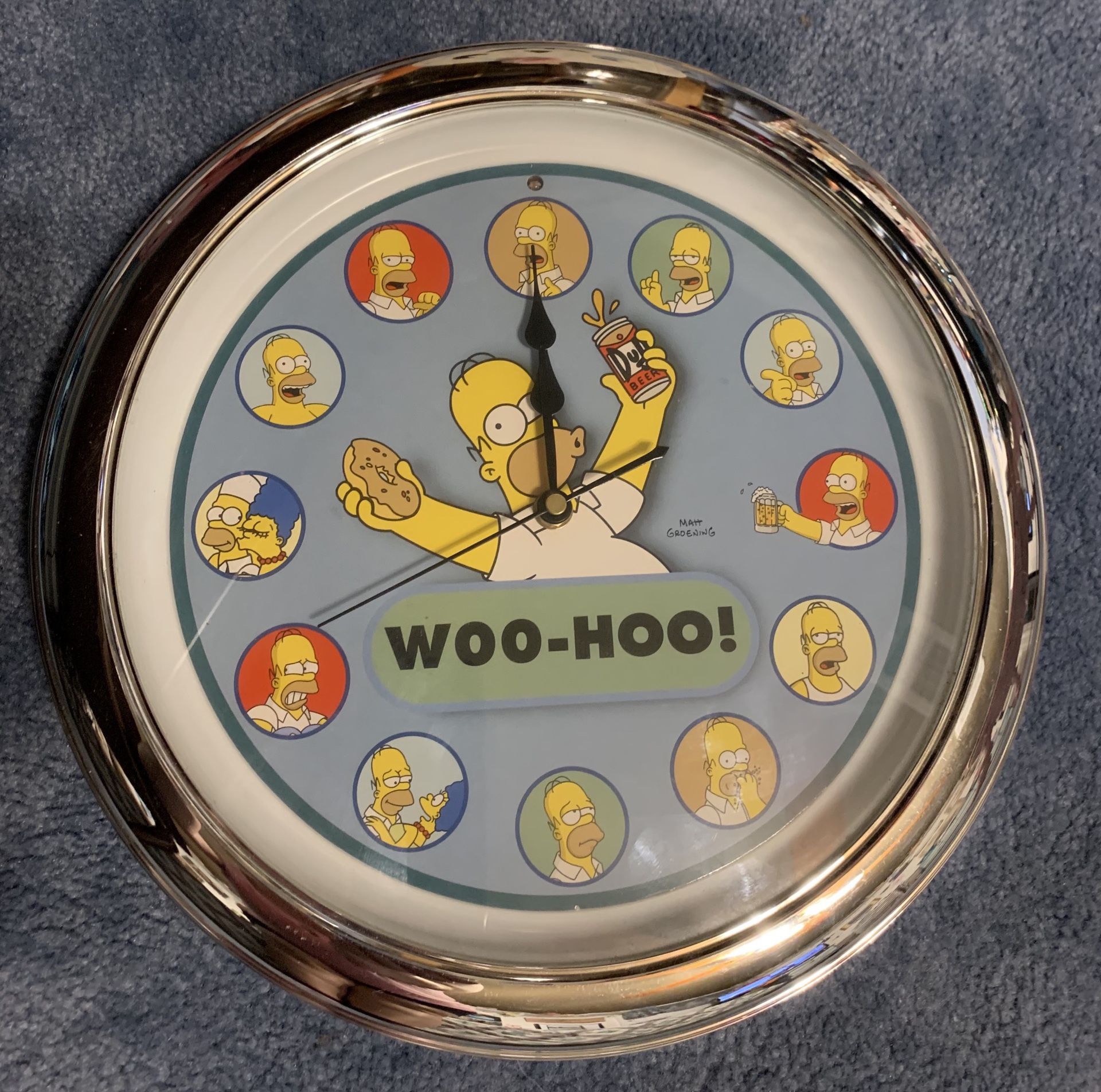 Simpson’s Talking Clock