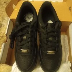 Brand New Black Air Force 1s (G Nikes)
