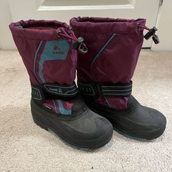Kamik Waterproof Youth Snow/Winter Boots (Size 4)