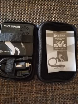 Pocket size Cobra Power Inverter