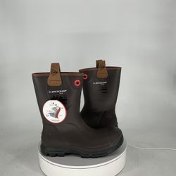 DUNLOP PUROFORT RIGPRO FULL SAFETY DARK BROWN / LJ2HX42 