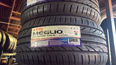 Zeta Meglio 255/35ZR20 97W XL Tire $120 each tire