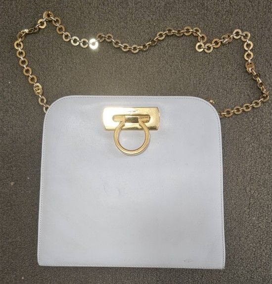 Salvatore Ferragamo Gancini Crossbody Handbag Purse