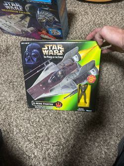 Star Wars Power of the Force A-Wing Fighter