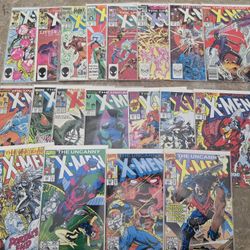 Uncanny Xmen Comic Book Lot