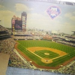 3 Framed Phillies Pics & 2 artist Proof Paintings