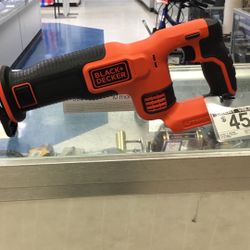 $45. Black & Decker Cordless Sawzall.
