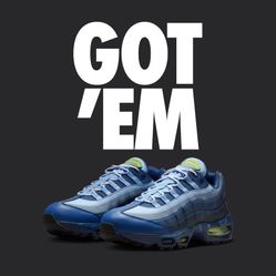 Nike Air Max Muscle 95 Yu-Gi-Oh! (Size 9.5 Men’s).      With Promo Card