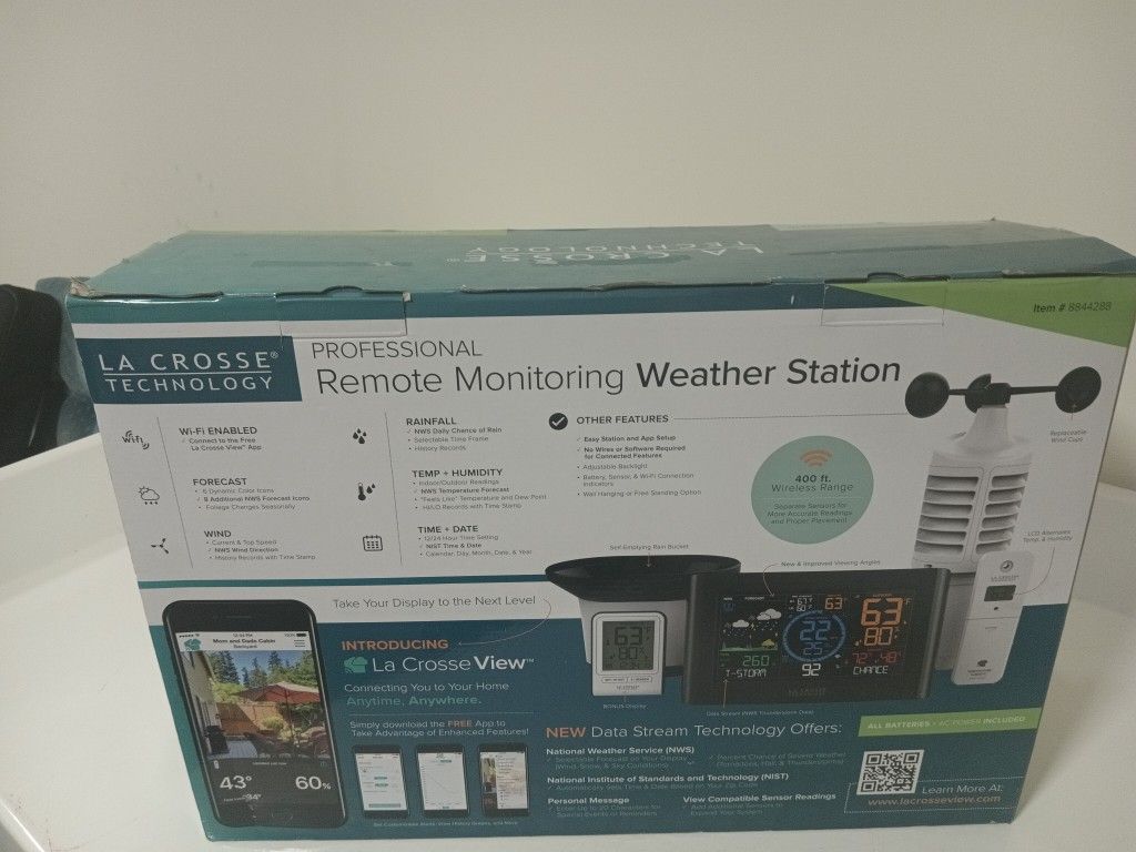 LA Crosse technology Weather Station 