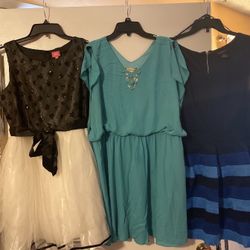 3 Used Formal girls dresses (1 XL/2XXL): $25