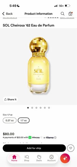 Sol de Janeiro SOL Cheirosa '62 Eau de Parfum