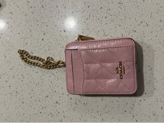 Coach quilted wallet