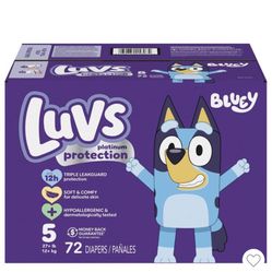 Luvs Diapers Size 5 