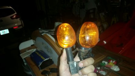 Scooter signal lights
