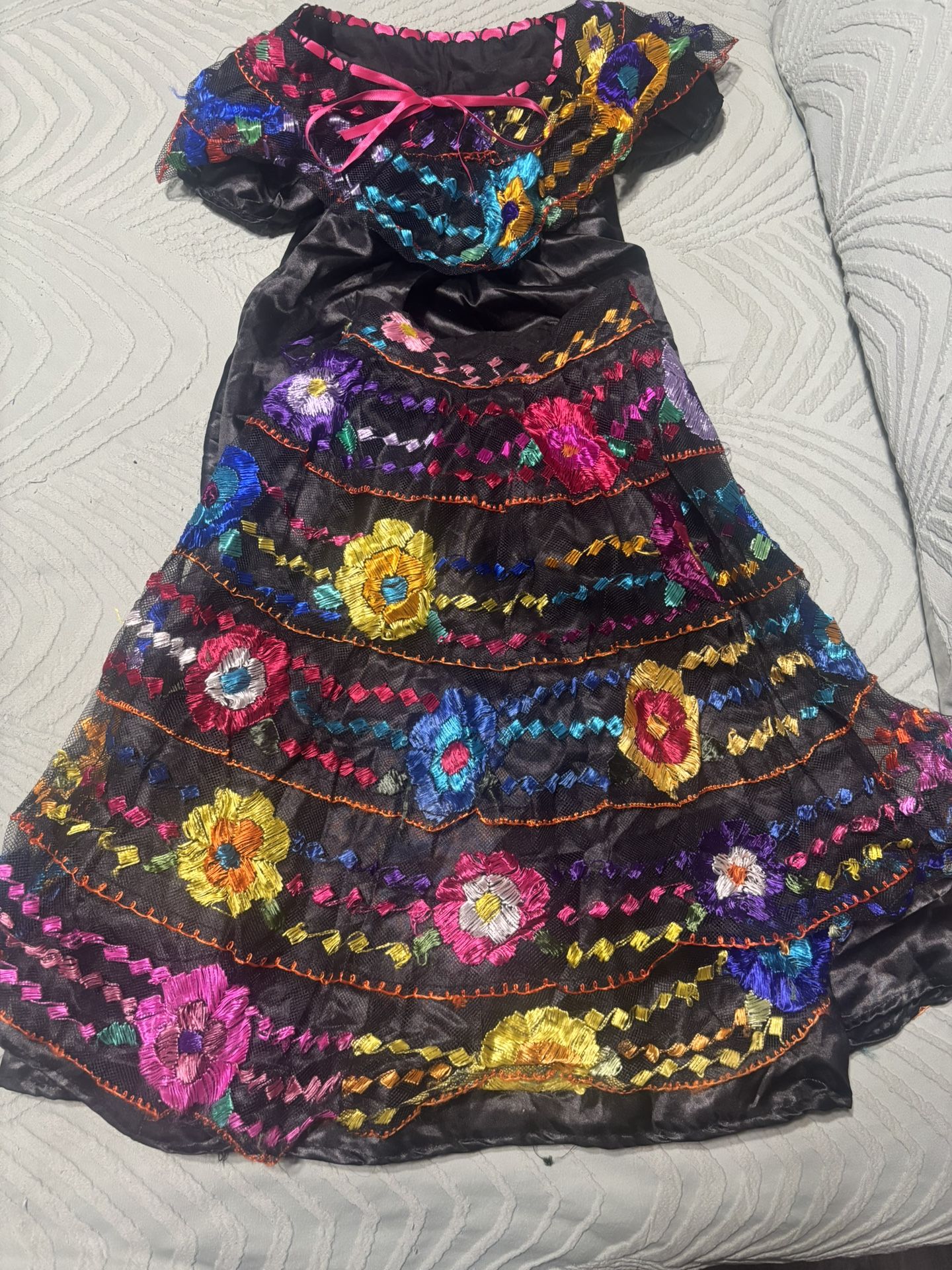 Girl Mexican Dress